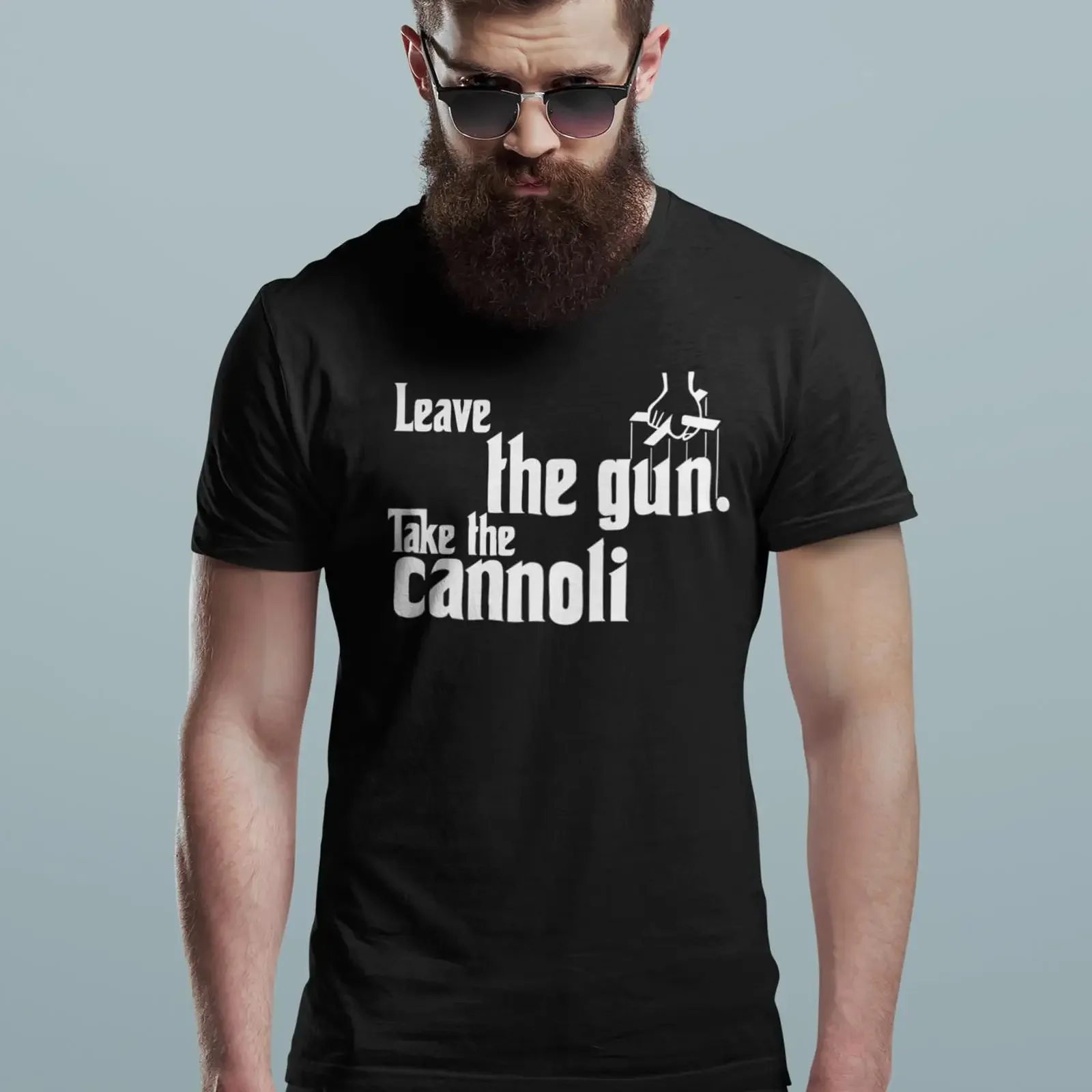 Leave the gun Take cannoli T shirt Classic Mafia movie Quote  vintage Washed Slightly Comfortable Stylish designer clothes