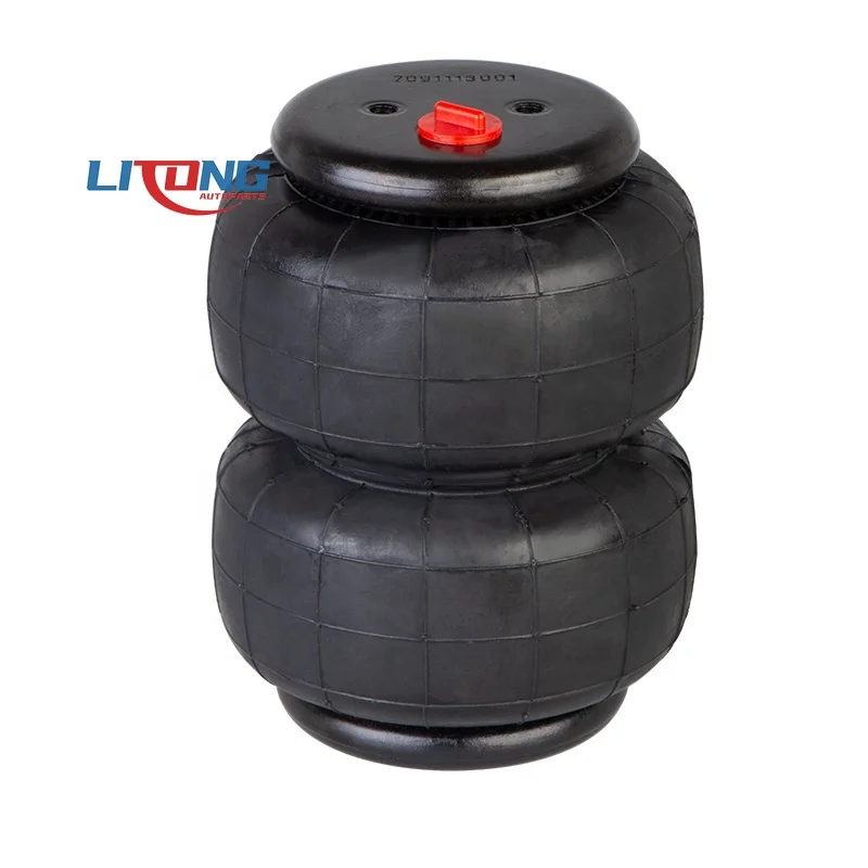 

2E25002500 lb Air Ride Suspension Bag Air Spring Heavy Duty Standard 2500LB 1/2"NPT Double Bellow