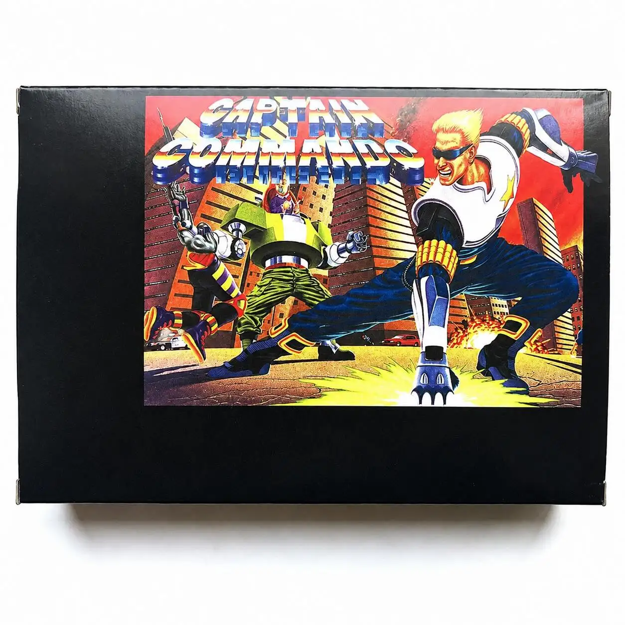 Kapitan Komando 16-Bitowa Retro Reprodukcja Kasety Arcade Action Sci-Fi Brawler Wersja PAL z Opcją Pudełka Detalicznego (CIB) — zdjęcie produktu 6
