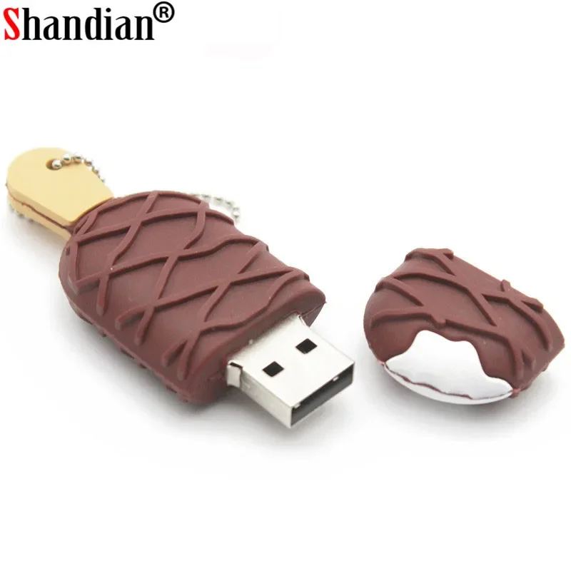Shandian卸売usbスティックusb 2.0アイスクリームのusbフラッシュドライブペンドライブ4ギガバイト8ギガバイト16ギガバイト32ギガバイト64ギガバイトメモリスティックuディスク