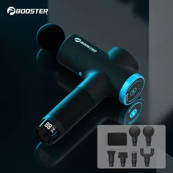 Booster M2-B-pistola de masaje muscular para el cuello, masajeador Fascial para terapia del dolor corporal, relajación, alivio del dolor, 24V