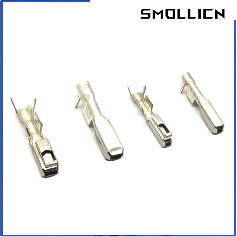 Auto Electrical Wire Loose Pin Brass Crimp Car Terminal For AMP TE Tyco Ecu Connector 284743 -1 284742 -1 5- 968221 -1 5- 1241608 -1