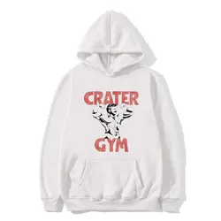 Funny Love Lies Bleeding Crater Gym Meme Graphic Hoodie Men Women Fitness Gym Oversized Sweatshirt Male Cotton Pullover Hoodies