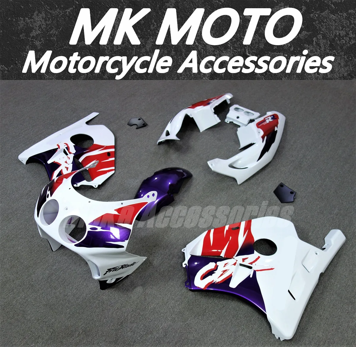 Fairings Kit Fit For Cbr250rr Mc22 1990 1991 1992 1993 1994-1999 Bodywork Set High Quality ABS Injection Purple White Red