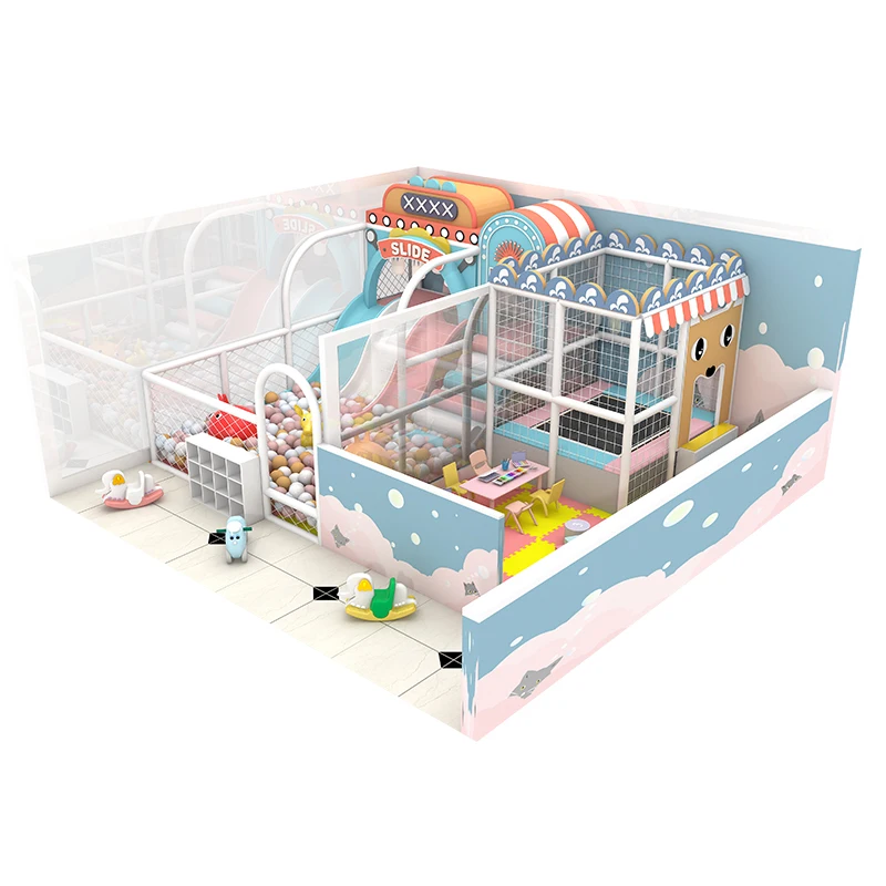 Naughty castle children's playground equipment indoor and outdoor large and small high-end playground