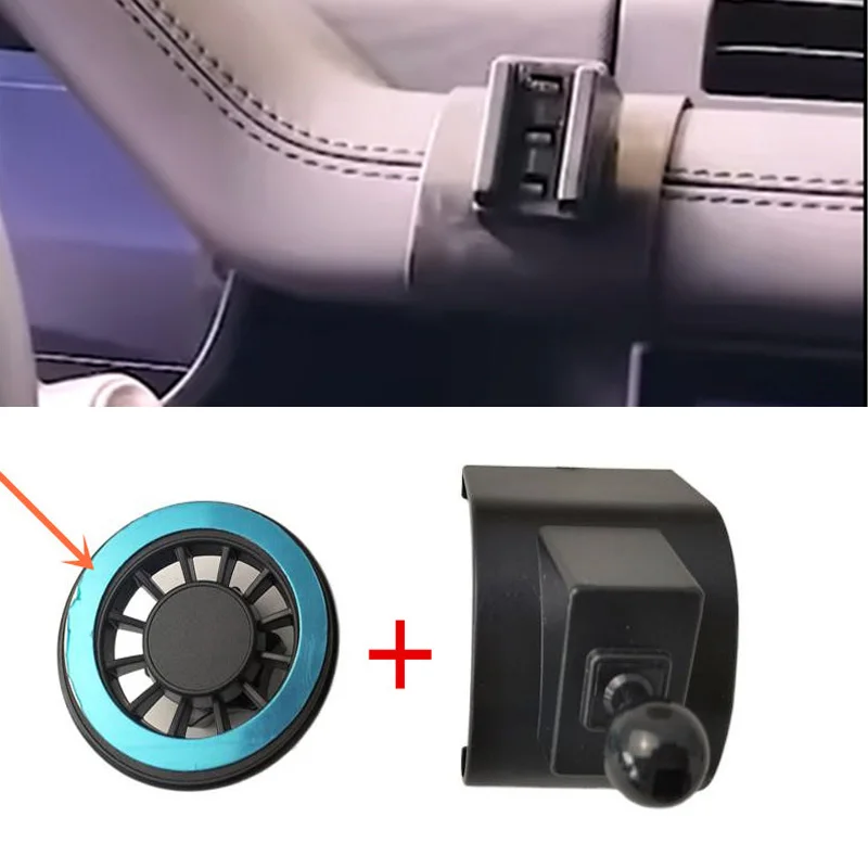 1Set ABS Kunststoff Material Für 2020-2024 Land Rover Defender Spezielle Auto Magnetische Telefon Halter Feste Halterung Stehen mobile