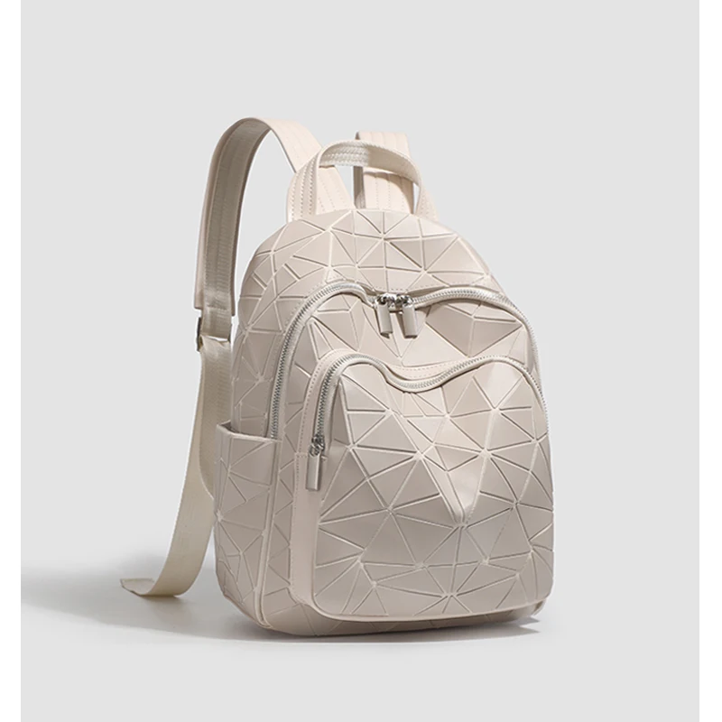 

Backpack women's new style high-end diamond-patterned large-capacity backpack women's fashionable student backpack travel bag