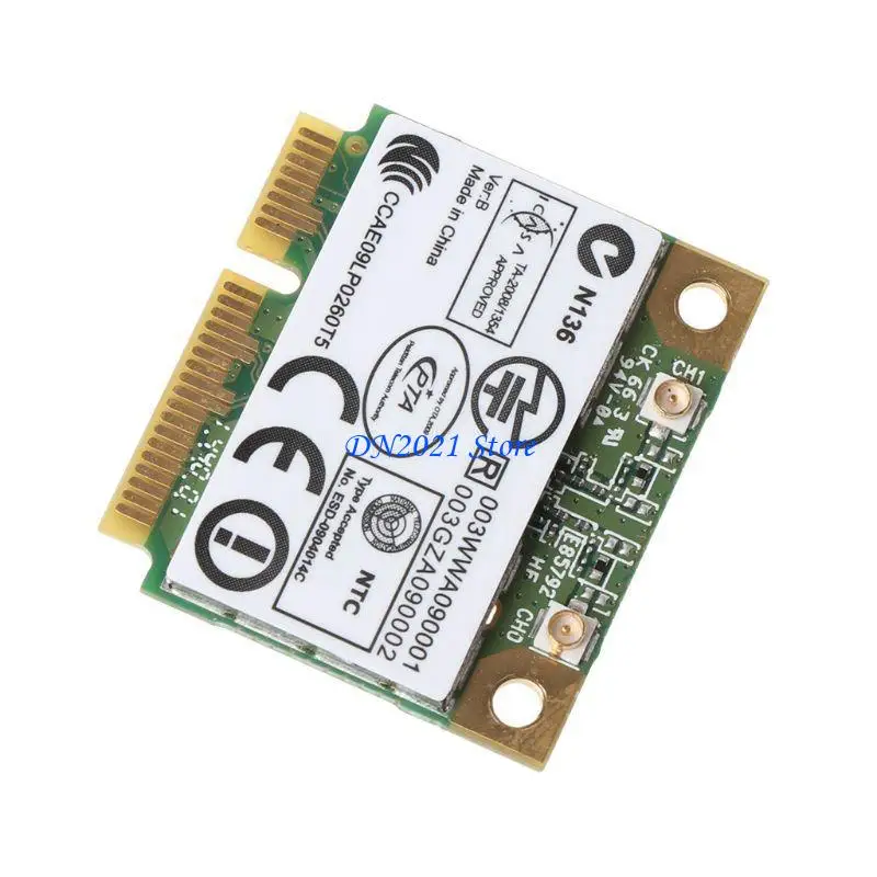 F3KE لـ ATHEROS AR9287 AR5B97 محول لاسلكي 300 ميغابت في الثانية 802.11 B/G/N Mini Half PCI-E WIFI Converter #4