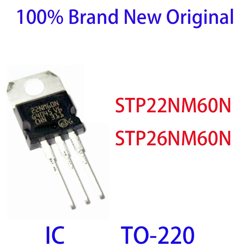 

STP22NM60N STP26NM60N STP STP22NM60 STP26NM60 100% Brand New Original IC TO-220