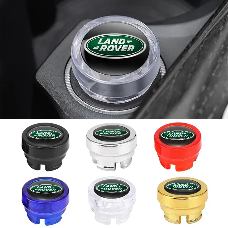 Car Cigarette Lighter Cover DustProof Decoration Cap For Land Rover Range Rover Sport Velar Evoque Freelander Discovery Defender