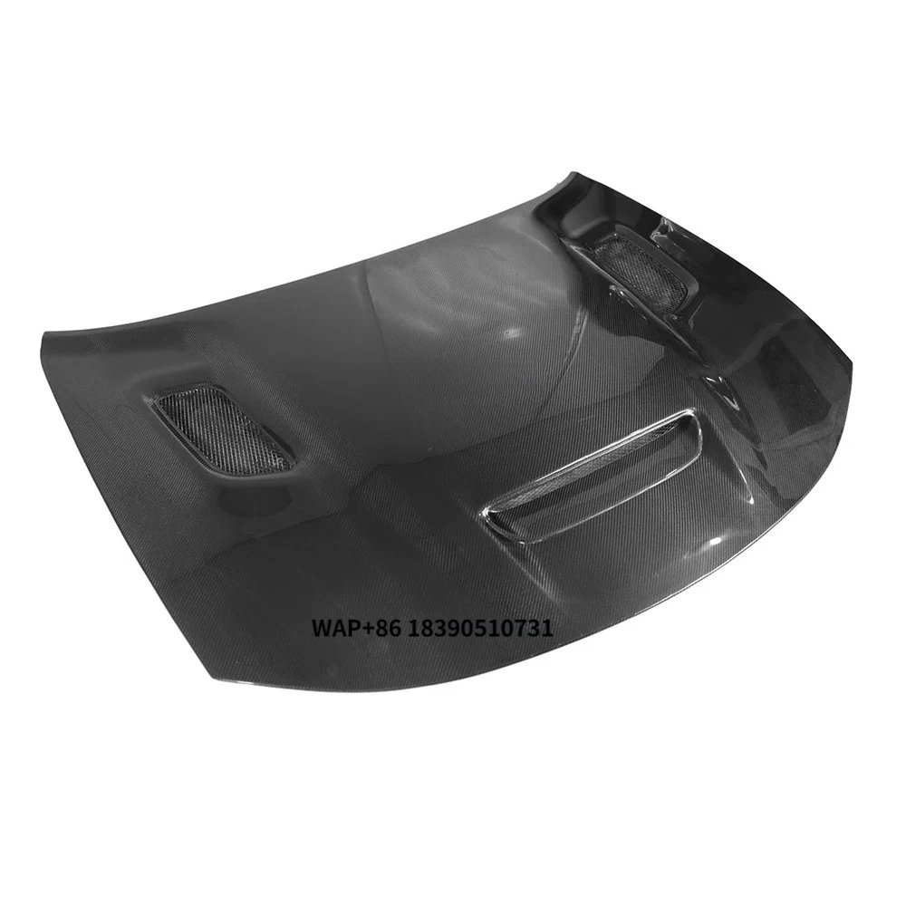 

Carbon Fiber Fibre Front Engine Hood Bonnet for Dodge Charger SRT 2015+