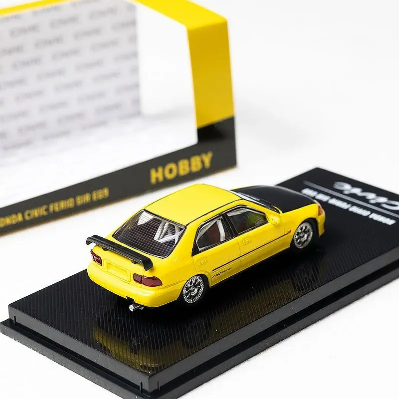 HOBBY 1/64 CIVIC FERIO SIR EG9 Metalowy Model Auta Zabawka Odlewany Ciśnieniowo Prezent