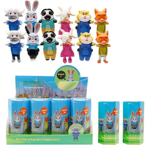 New Crazy Zootopiaes 2 Blind Box Mini Party Anime Character Decoration Mobile Phone Decoration Children's Birthday Surprise Gift