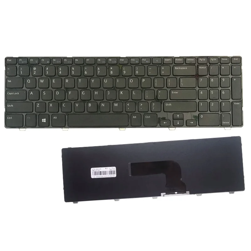 for Dell 15r M531r 5537 3537 5521 3521 2521 5528 2528 5421 Keyboard Replacement