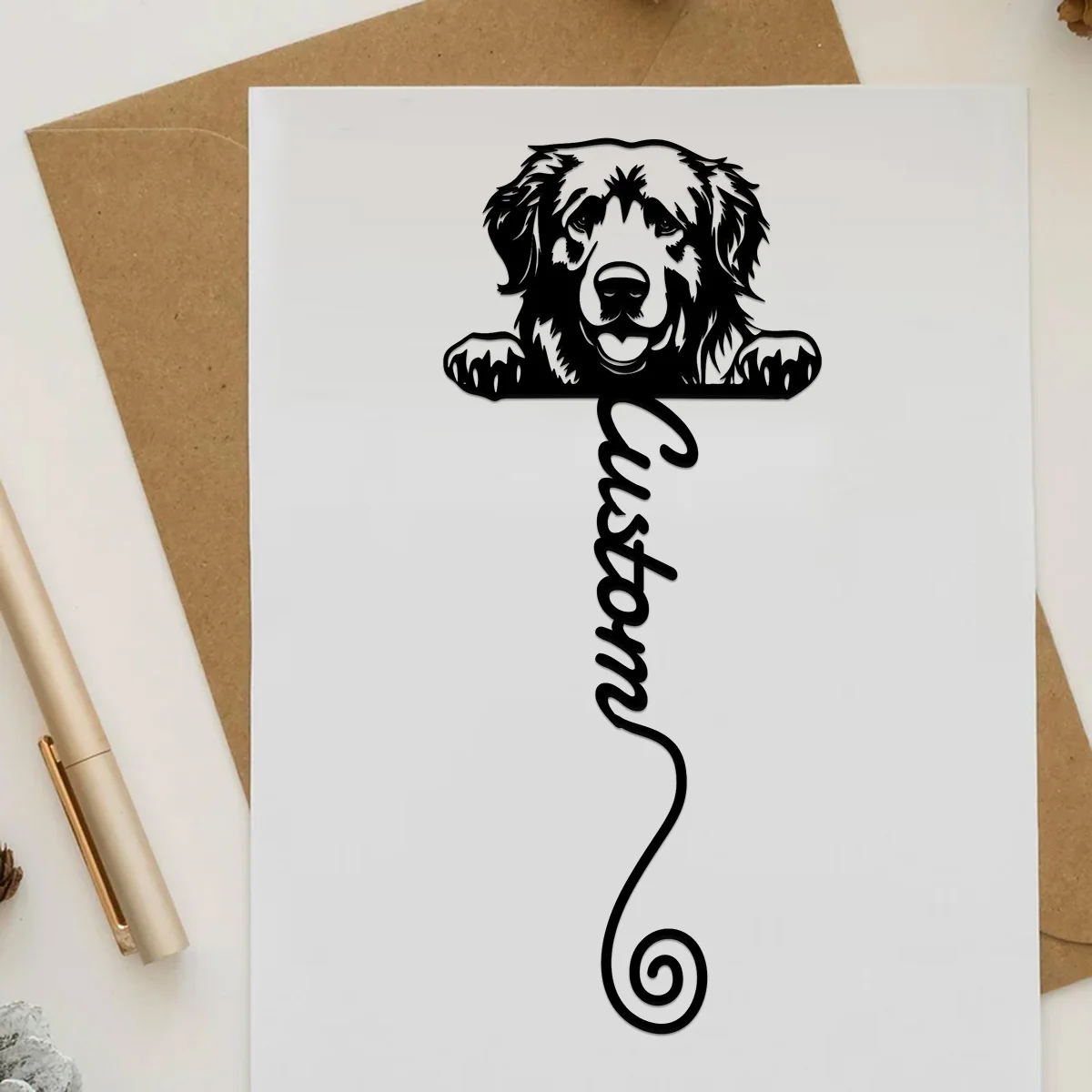 Custom Bookmark, Book Lover Gift, Maremma Sheepdog Bookmark, Back To School Gift, Teacher Gift, Unique Bookmark, Dog Lover