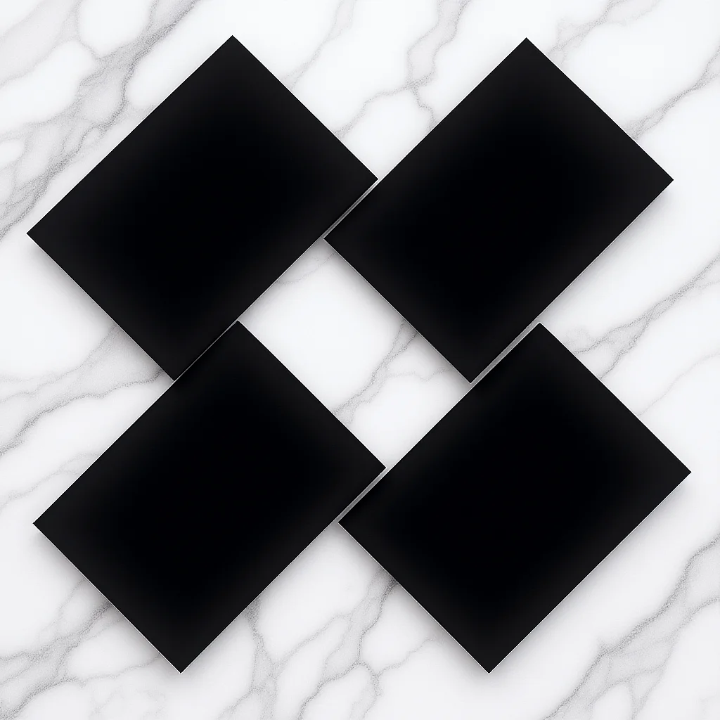 

4Pcs 20x30cm A4 Chalkboard Wall Sticker Reusable Blackboard Paper for Decoration No Residue Removal