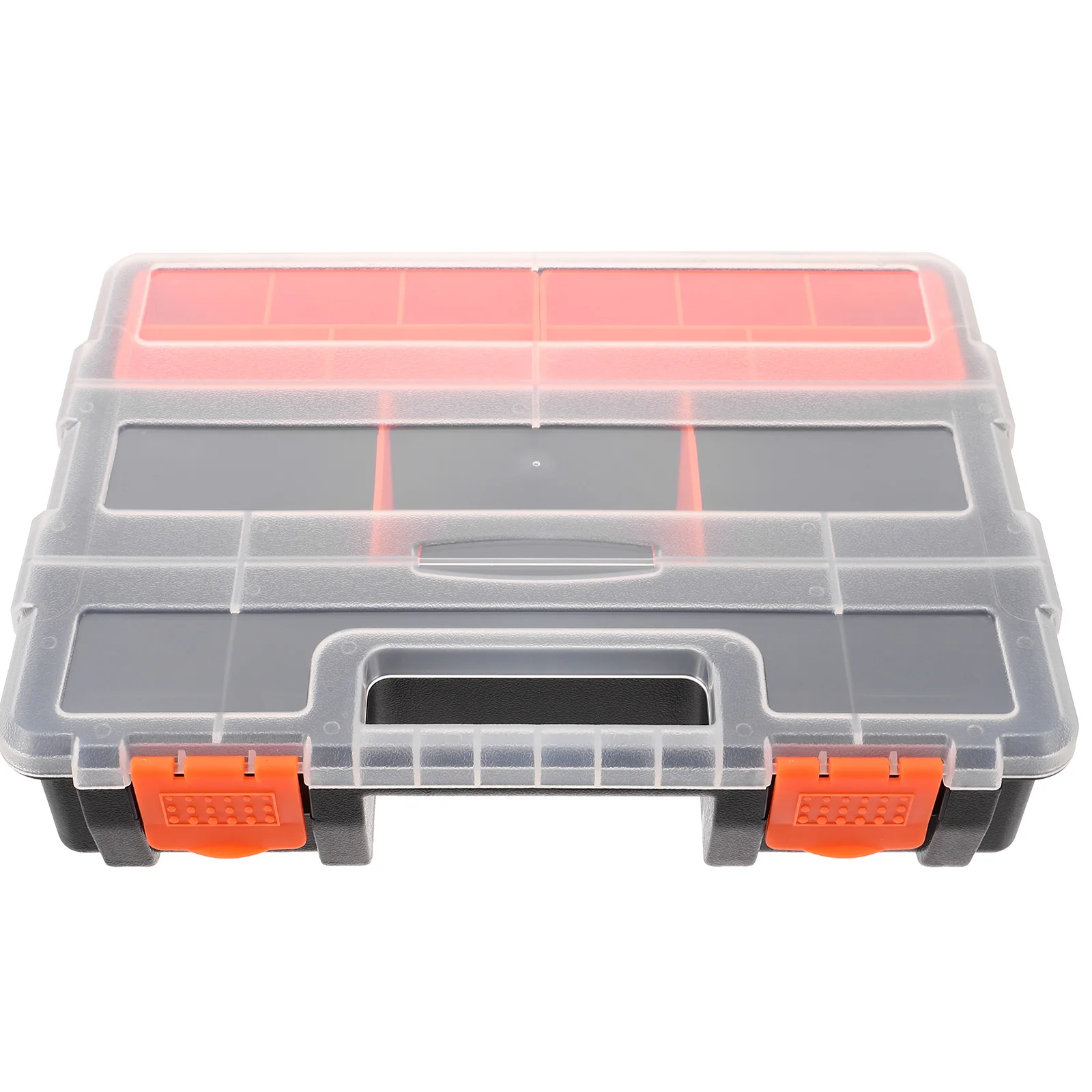 

Plastic Tool Box for Electronics Screws Hardware ganizer Compartment Container Small Parts Storage Portable Nuts Bolts Bead Box