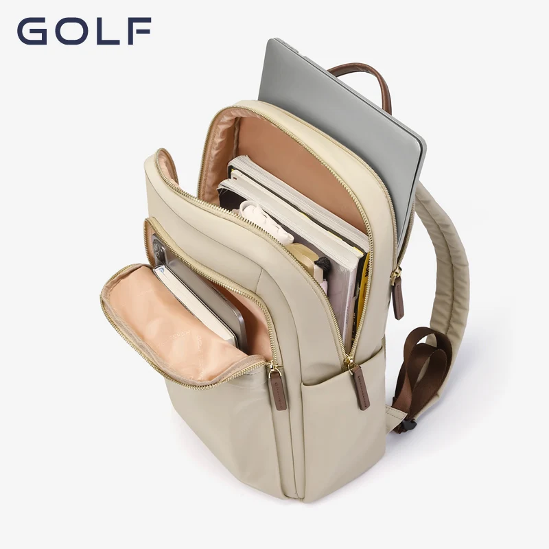 GOLF backpack 2024 new ins Oxford cloth backpack women\'s versatile fashion bag large capacity canvas backpack