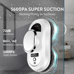 Intelligent Window Cleaning Robot Large Suction Path Planning Electric Remote Control Automatic Window Cleaning Machine