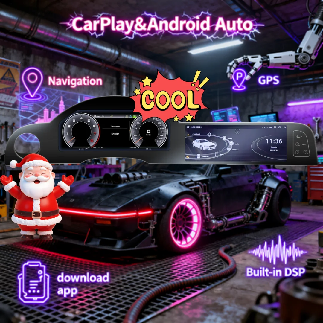 Car Dashboard Lcd D…