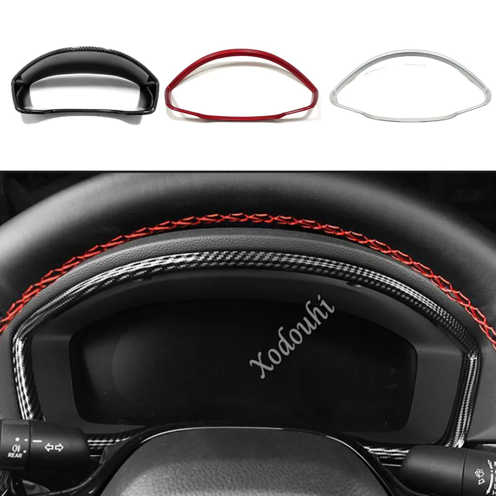 Instrument Panel Cover Dashboard Trim Frame Stick ABS Plastic Car Accessories Decoration For Honda Civic 11th Gen 2022 2023 2024