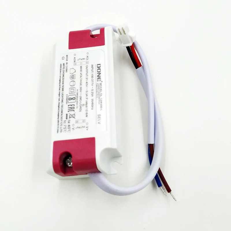 LED power supply Driver 30W LED down lights Spot light Constant Current DC 300mA 48-96V Universal Transformer DL-30W300-L