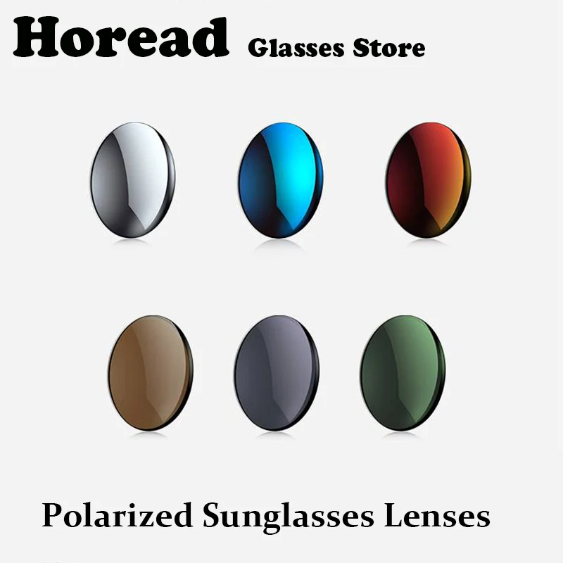 

Polarized Sunglasses Lenses 1.56 1.61 1.67 Prescription Aspheric Optical Anti UV Radiation Mirror Colourful Sun Glasses Lenses