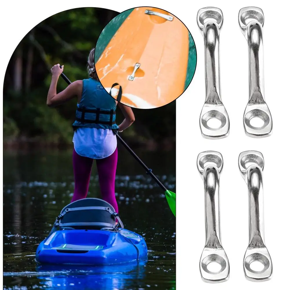 

4 шт., ручка 5 мм, задний крючок из нержавеющей стали, фиксированная ручка, аксессуары для яхт, мотор на крыше, каяк J0O4