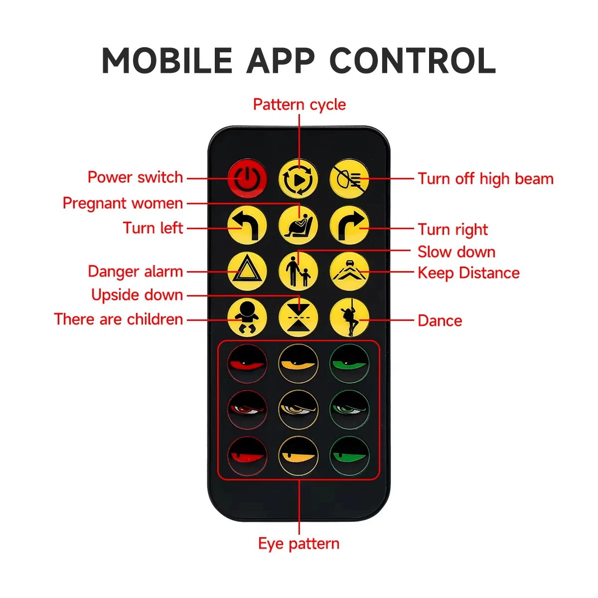 2 قطعة LED سيارة تسجيل الرسوم المتحركة LED مصفوفة بكسل لوحة DIY بها بنفسك للبرمجة بلوتوث App التحكم LED لوحة عرض الضوء #4