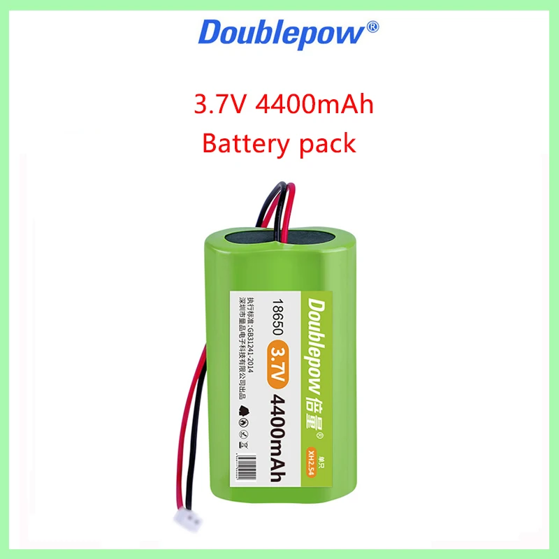 

Двойная 3,7 V 18650 литиевая батарея 4400/6000/10500mAh перезаряжаемая батарея, оборудование для мониторинга, игрушки, защитная плата