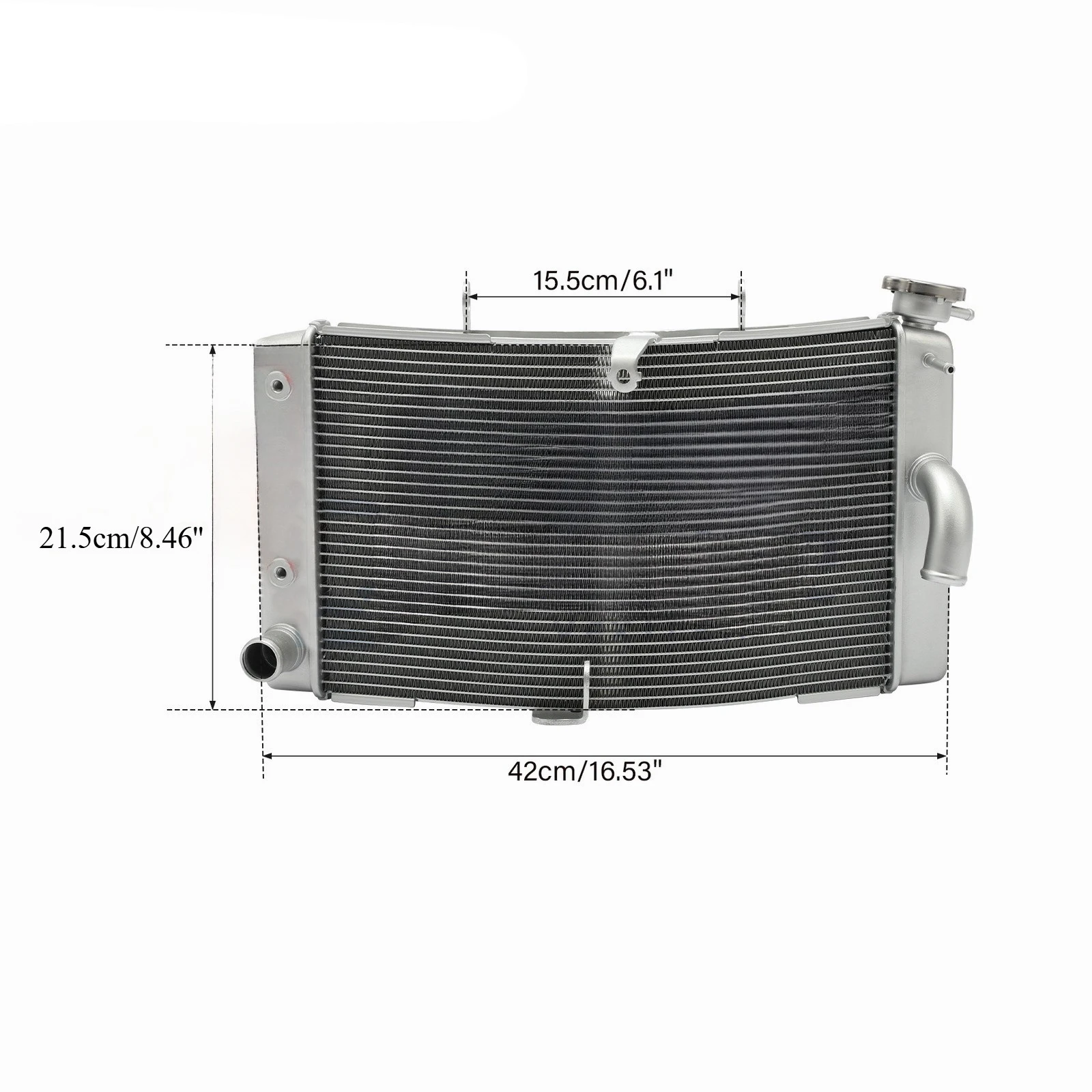 For Kawasaki Ninja ZX-10R ZX-10RR 2021-2024 Water Tank Assembly Radiator Cooler - Motorcycle Cooling System Part