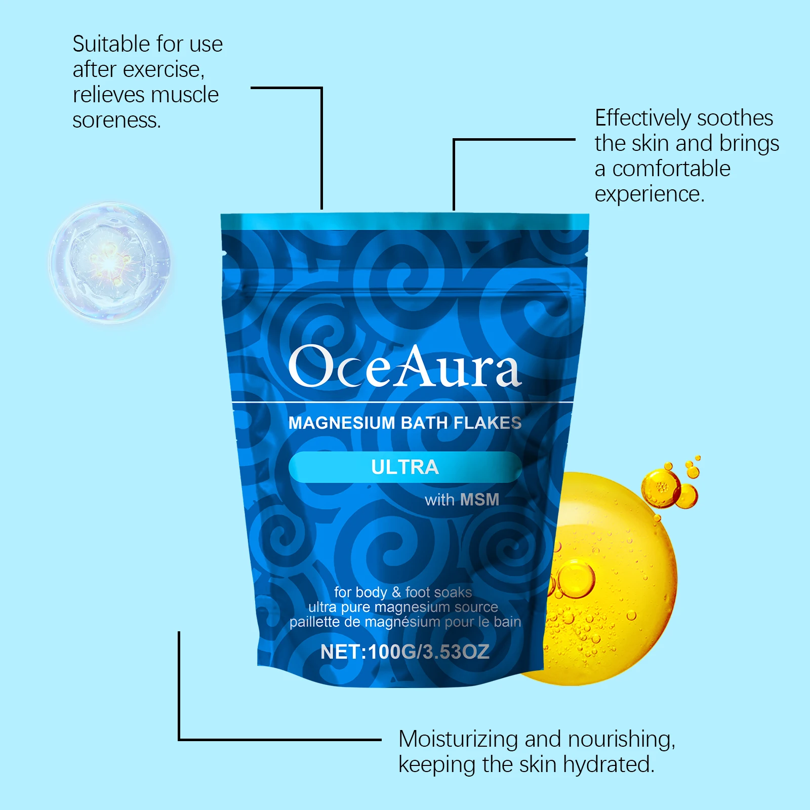 OceAura Magnesium Bath Salt An - Bath Salts Magnesium recensie en prijs