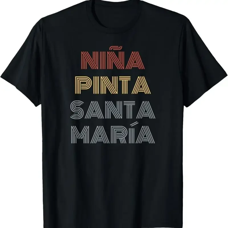 Ni a Pinta Santa Maria History Christopher Columbus Day T Shirt