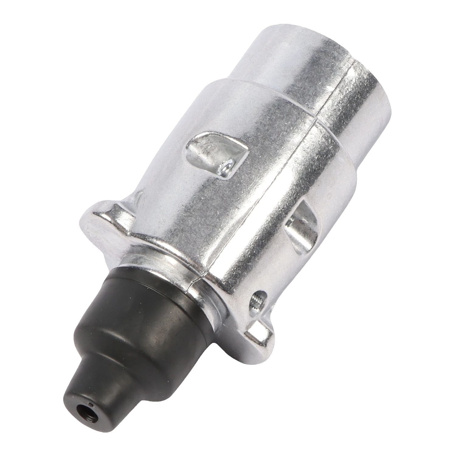 1pc 7 Pin Trailer Plug Socket Metal 12V 7 Pin Plug Socket Connectors Car Engine Replacement Parts