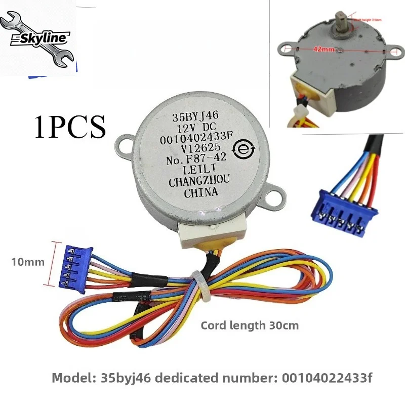 35BYJ46 Swing Motor 00104022433F, applicable to Haier Air Conditioner Replacement Parts