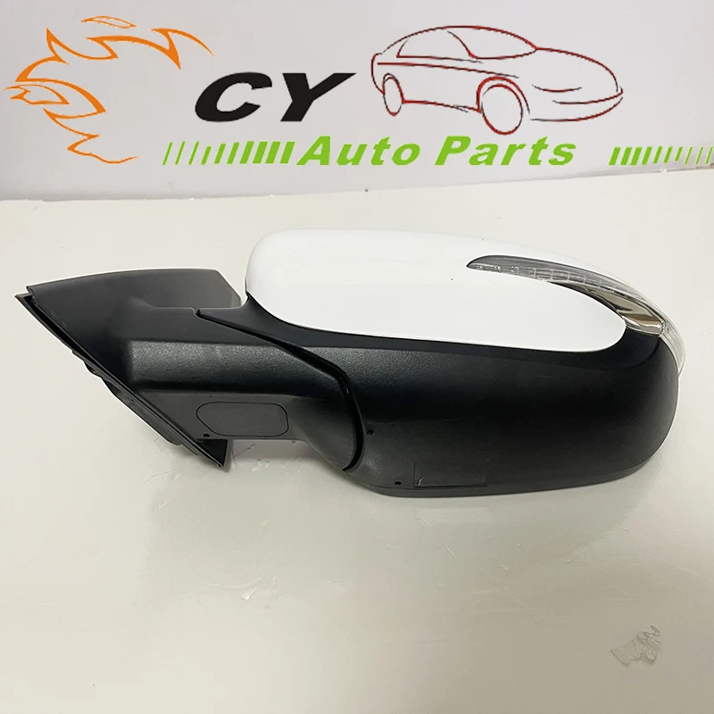 For Kia Carens 2013 2014 2015 2016 2017 2018  7/8 Wires Auto Side Rear View Mirror  Outside Rearview Mirror Assembly