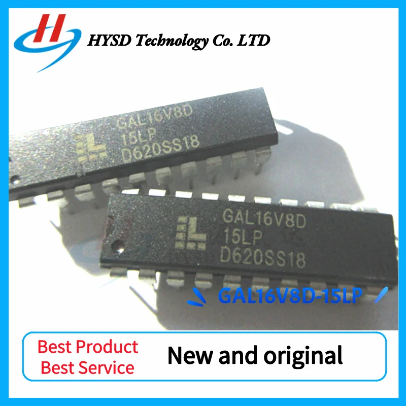 10PCS GAL16V8D-15LPN GAL16V8D-15LP 16V8D-15LP GAL16V8D