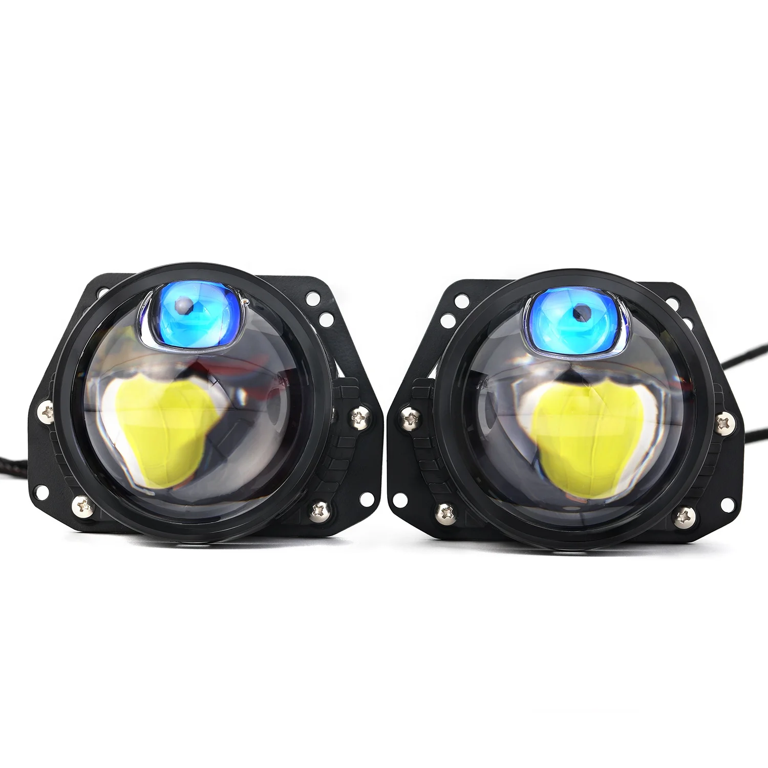 GPNE Led Ler Projector Lens Headlight CSP Chip Led Light Car Bulb H4 Headlights Retrofit Bi Led er Projector Lens for Car