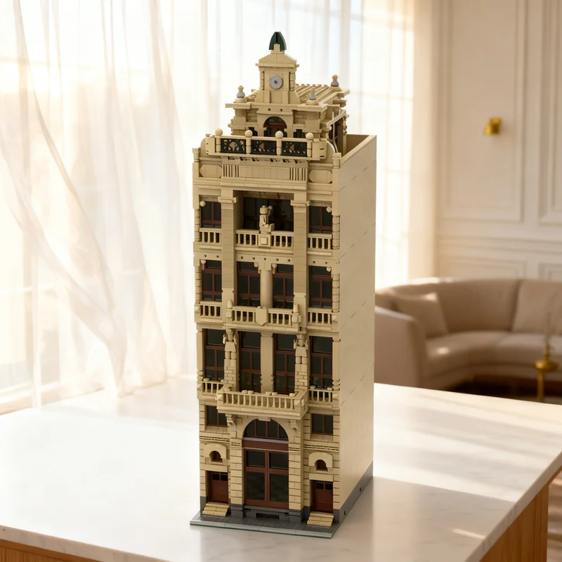 

4884pcs MOC The Cat House Modular Streetscape Model Building Blocks Creative Display Gift Collectible Decor Kids Premium Adult