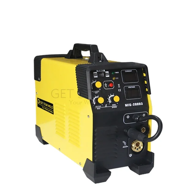 MMA Inverter Welder 200amp Combo Mig Welding Machine 5 in 1 Gas Inverter Welder