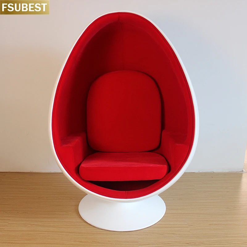 Creative Egg Chair Lazy Sofa Leisure Swivel Chair Shaped Capsule Chair Goose Chair Library Furniture Egg Shaped Chair