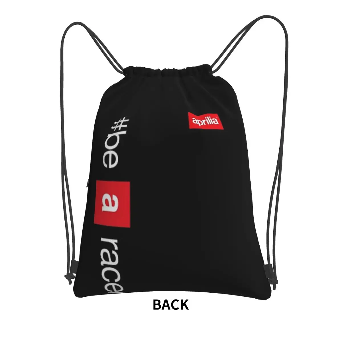 Aprilia Be A Racer Portable Backpacks Drawstring Bag Multi-function Drawstring Bundle Pocket Storage Bags For School Students