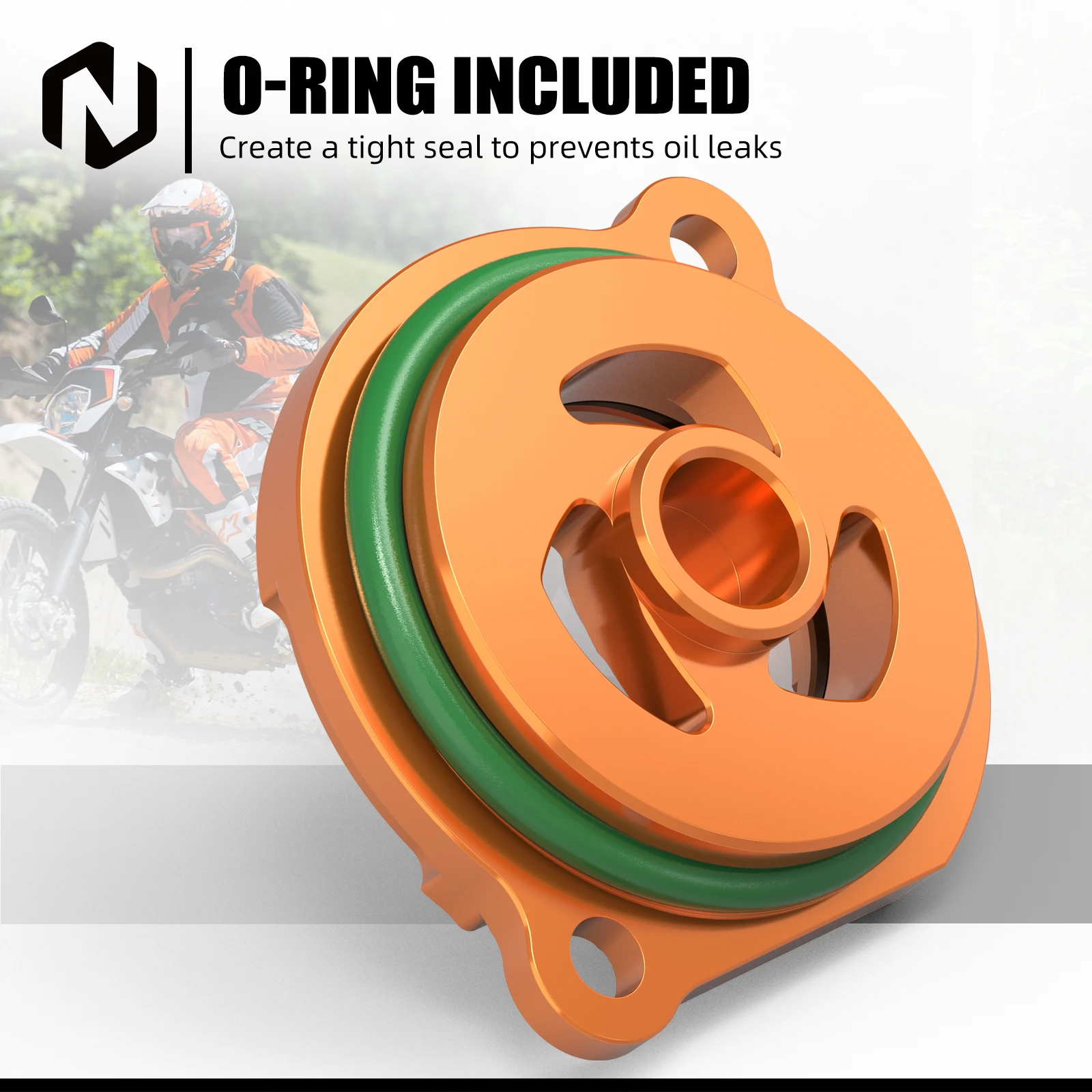NICECNC Engine Oil Filter Cap Cover For KTM 990 Adventure Supermoto T Super Duke 250 EXC 250 SXF 250 EXC-F 250 XCF-W 450 XC 520 view 2
