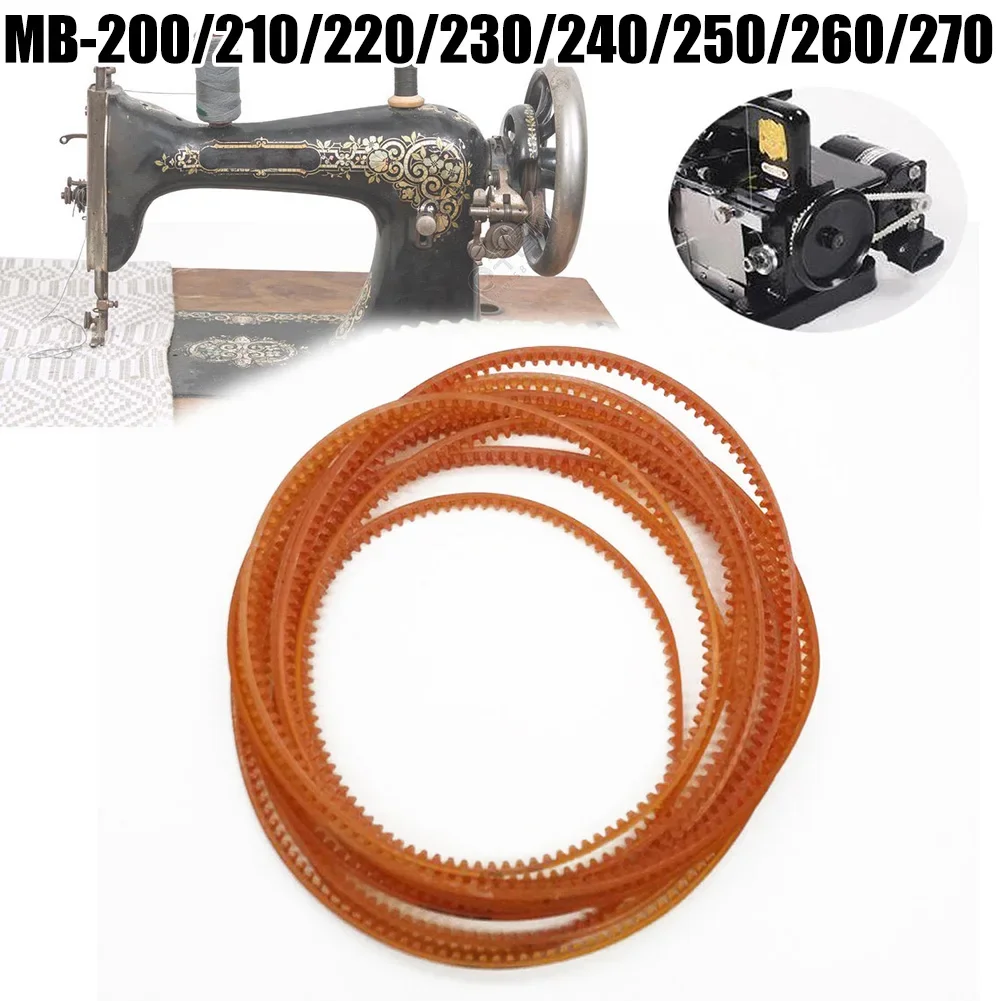 1Pc Sewing Machine Small Strap Gear Belt Motor Drive V Belt Household Serger Overlock Supplies Tools MB-200 240 300 400 500 540