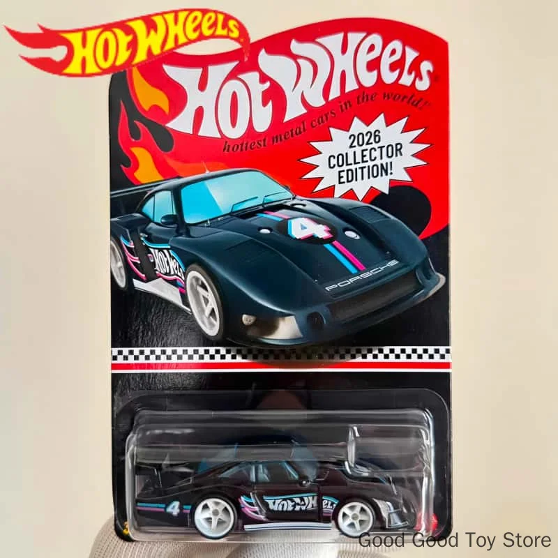 Original In Stock Hot Wheels Car 2026 Collector Editon 4# 1978 PORSCHE 935-78 1/64 Model Die-cast Car Toy Ornament Collect Gifts