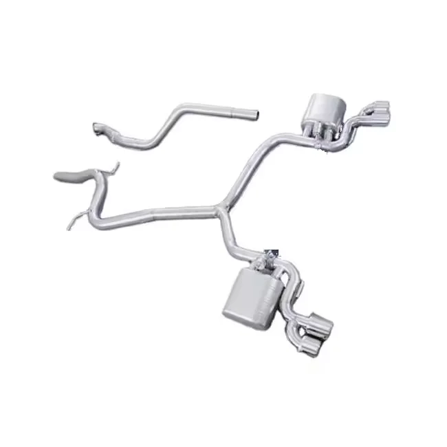 High Performance Valved Exhaust System 2016-2023 Exhaust for  A4/A5 B8/B9 2.0T 1 Piece Stainless Steel 3 Years High Quality