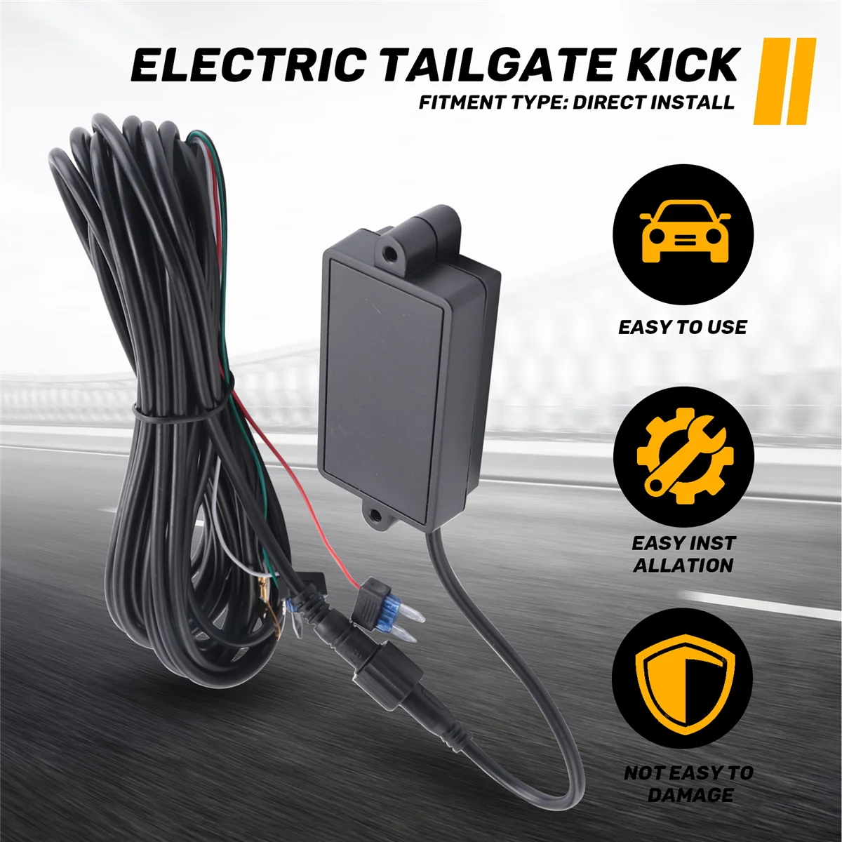 1 Foot Activated Trunk Boot Kick Sensor for Smart Auto Electric Tail Gate Lift Flaps Open Car Door—L49A