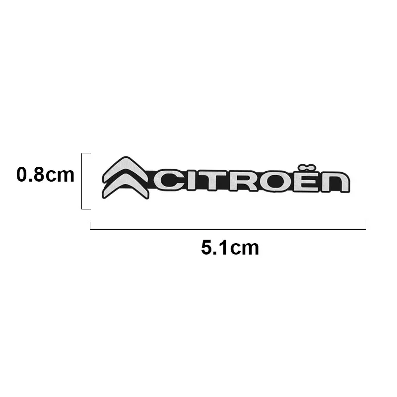 Car Stickers Citroen Car 3D Audio Stereo Speaker Badge Sticker Decal Accessories For Citroen C1 DS3 C2 C3 Vts C4 Saxo C4L C5 C6 - view 2