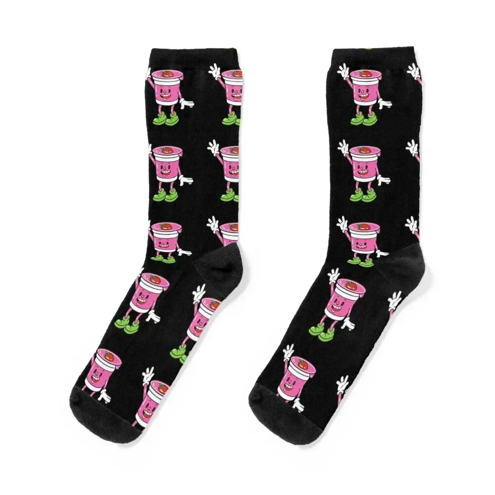 

Yogurt Socks with print retro man Socks Man Women's