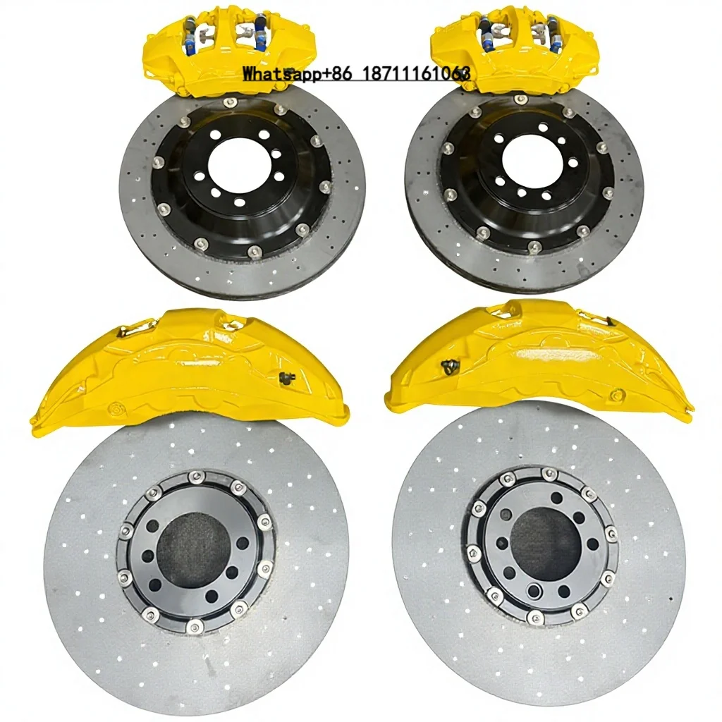 10Pot GT3 Big Brake Caliper Kit High-Performance  Rotors and Pads Tuning  System Suitable for PCCB